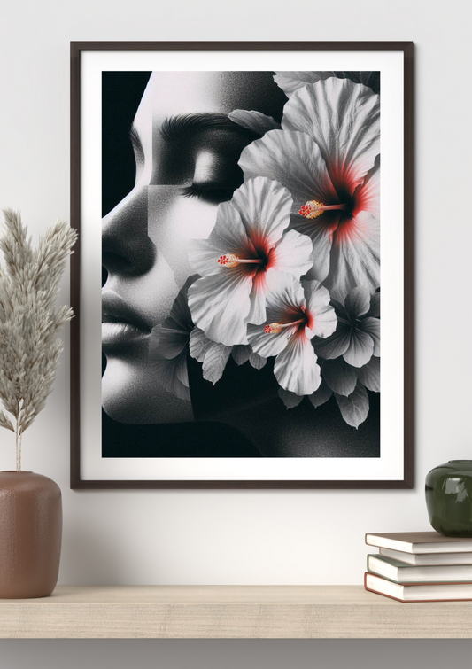 Lady In Love of Hibiscus Dreams