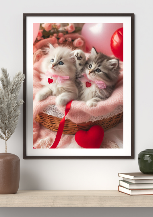 Love Paws – A4 Framed Art