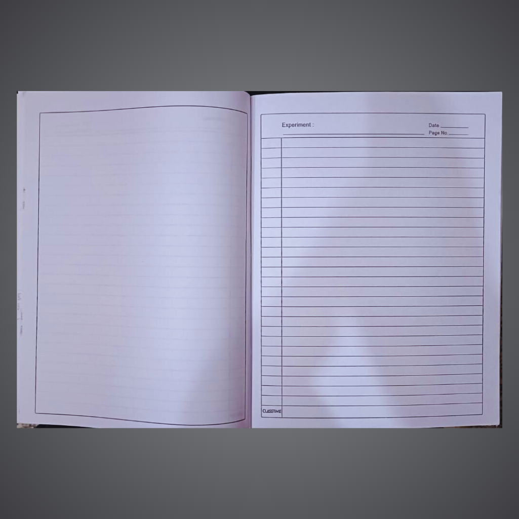 Class Time- Science Practical File