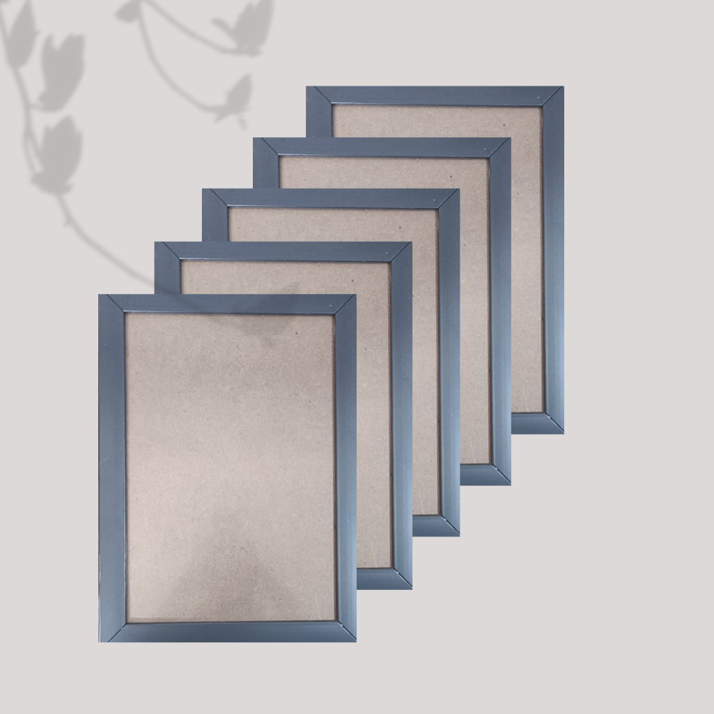 Acrylic Frame Set – Pack of 5 (Frame Size A4)
