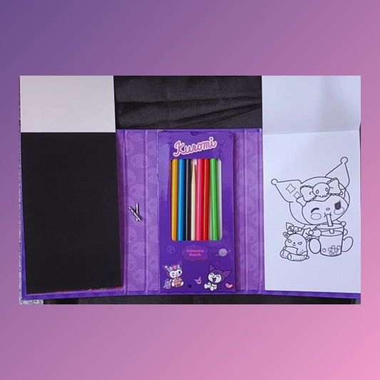 Kuromi - Colouring Book Set