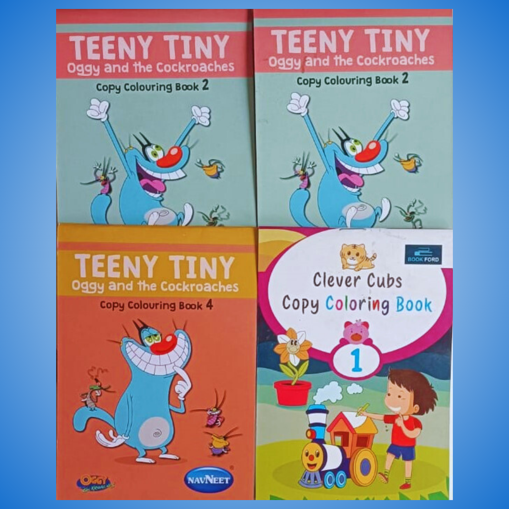 Navneet - Colouring Book (Set Of 4)