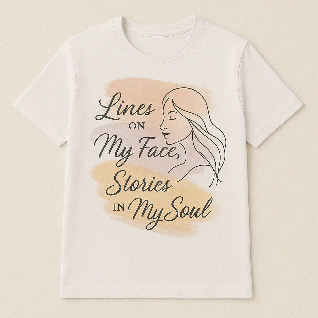 Lines on My face, stories in my soul