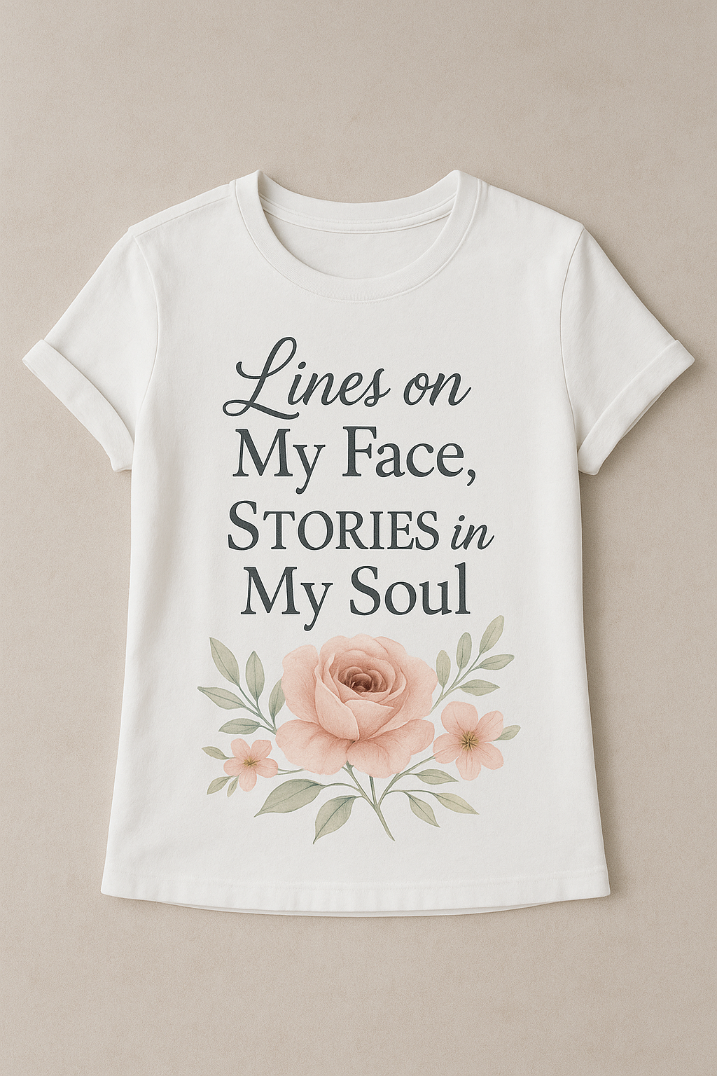 Lines on My face, stories in my soul