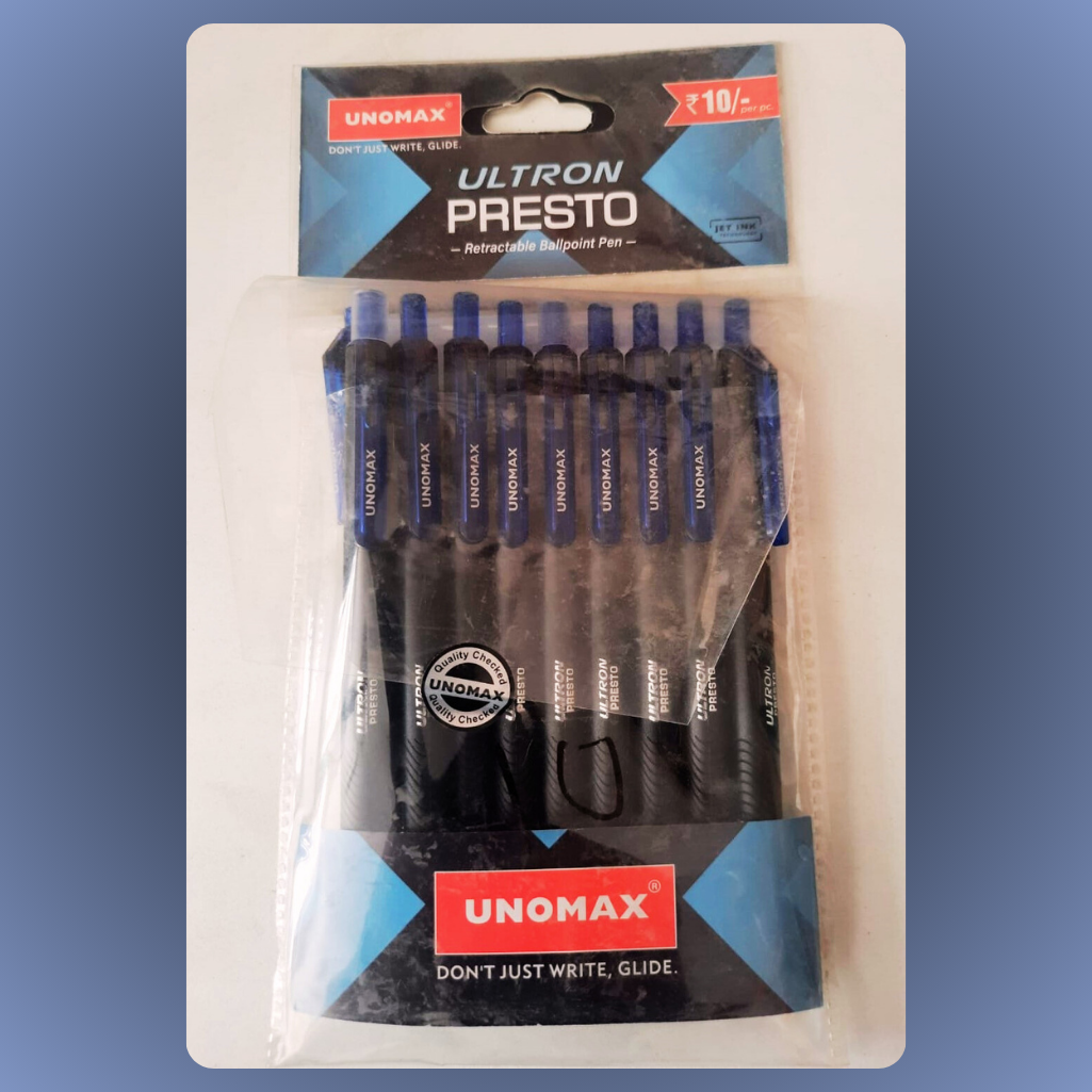 Unomax Pen Packet