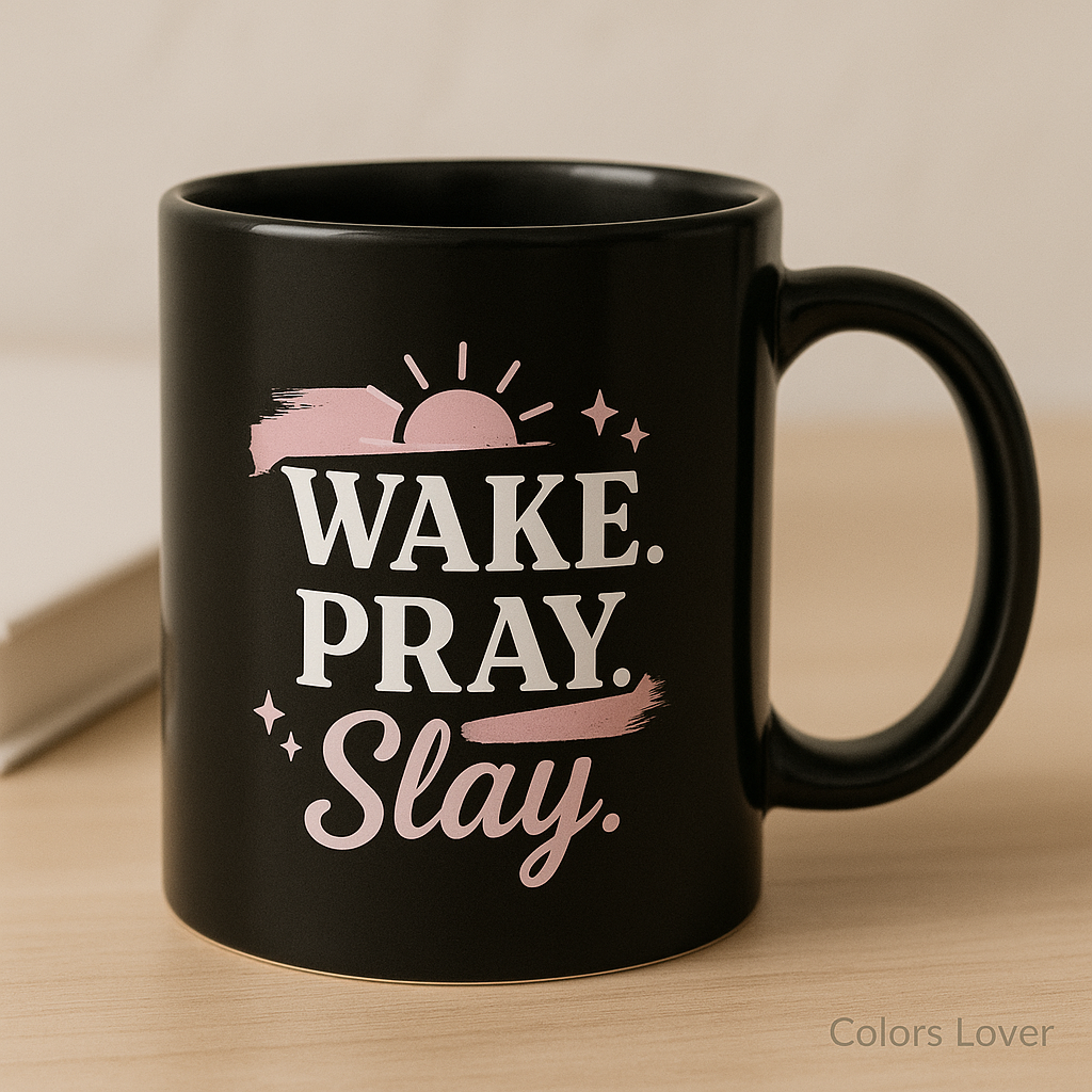 Wake Pray Slay Coffee Mug