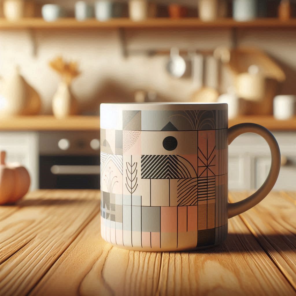 π¨ Urban Calm β Modern Art Mug