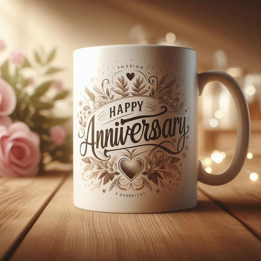 💞 Happy Anniversary – Love Celebration Mug