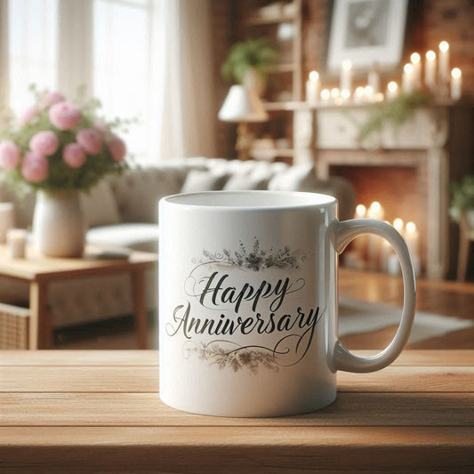 💞 Happy Anniversary – Love Celebration Mug