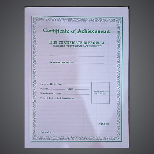 Class Time- Science Practical File