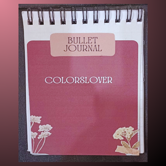 Colorslover- Diary (Set Of 4)