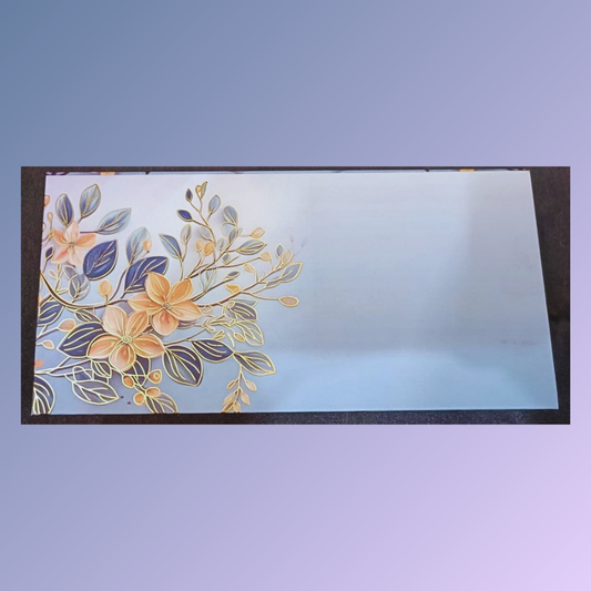Elegant Floral Money Envelope Set (Set Of 5)