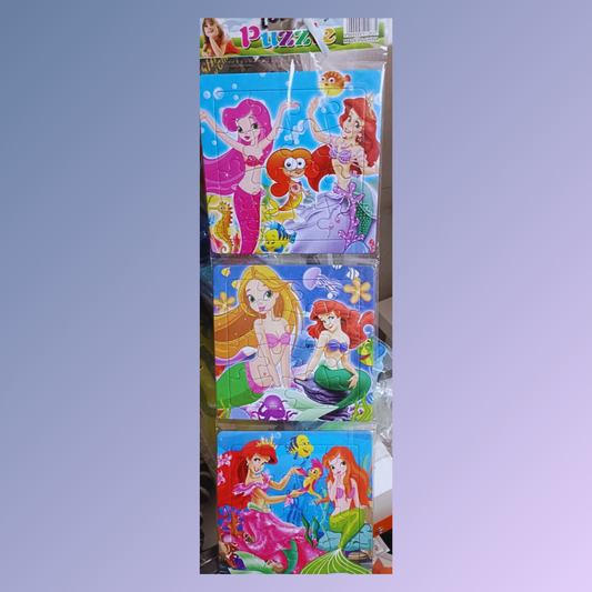 Mermaid Princess Puzzle Set