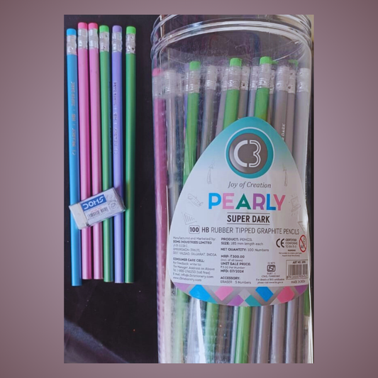 Pearly - Pencil Box (Set Of 100 Pencils)