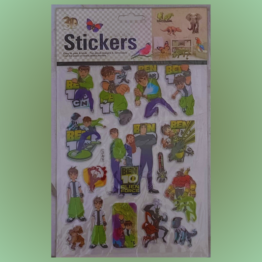 Cartoon - Stickers (Set Of 2)