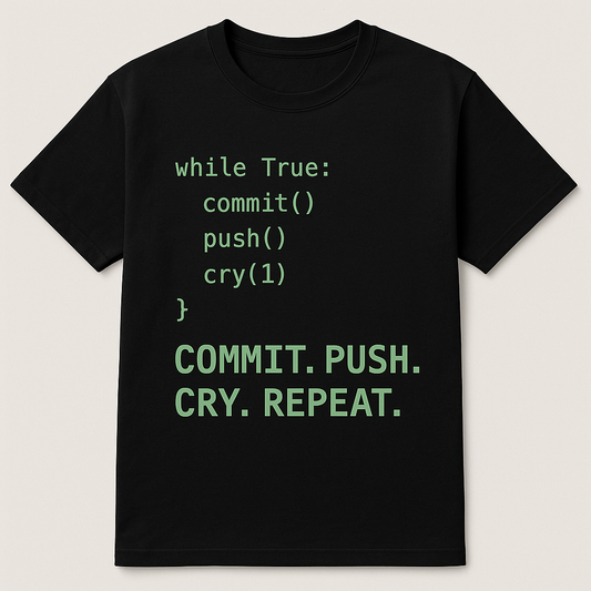 while true: commit push and cry