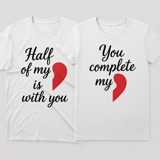 Half Of My Heart Is With You, You Complete My Heart