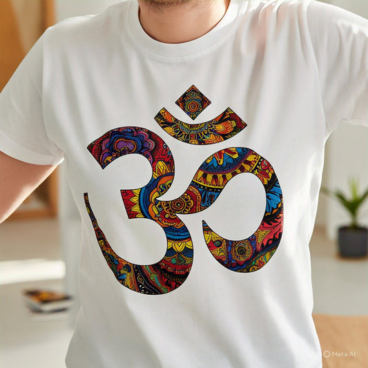 Mandala Art Inside Om (ॐ)