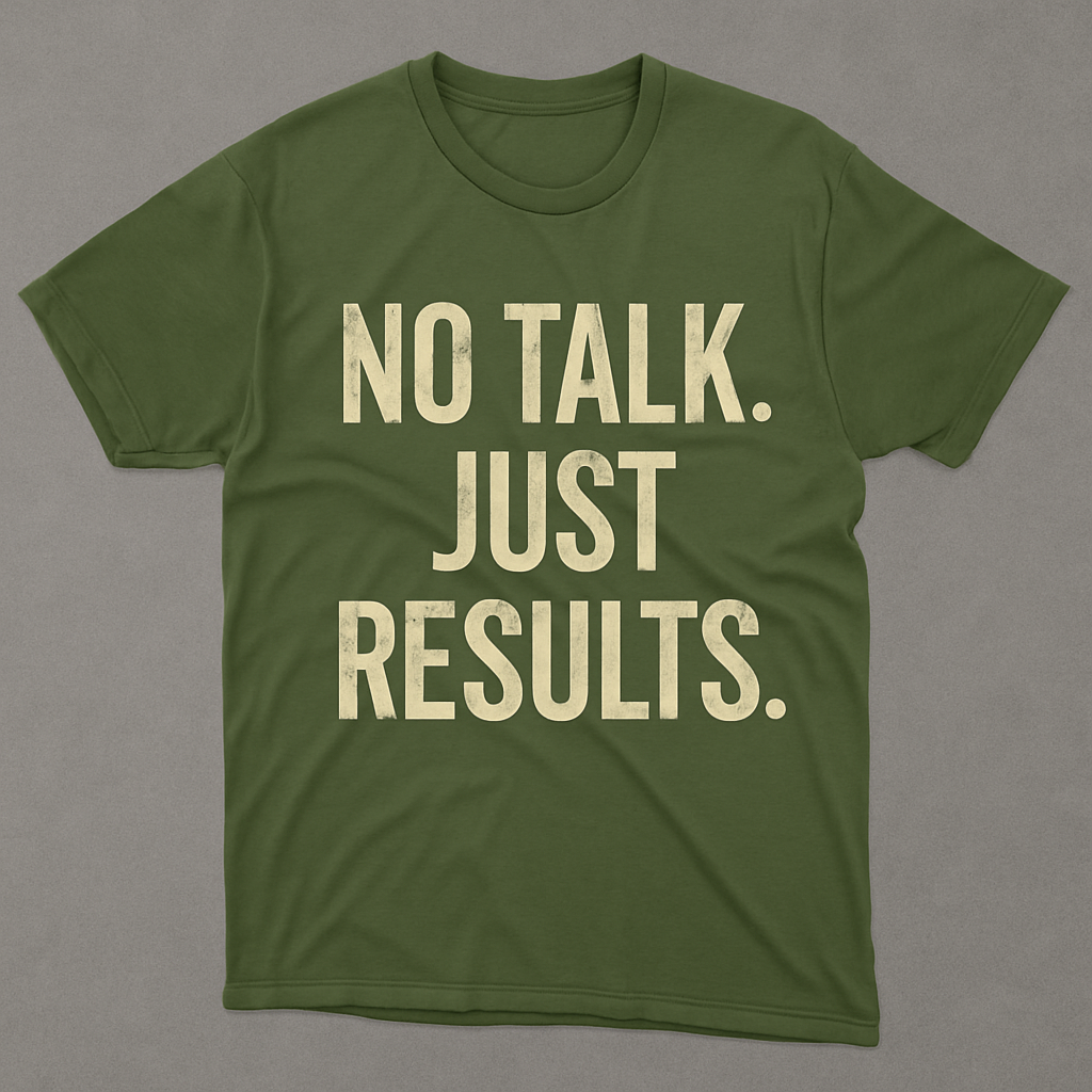 No Talk Just Results