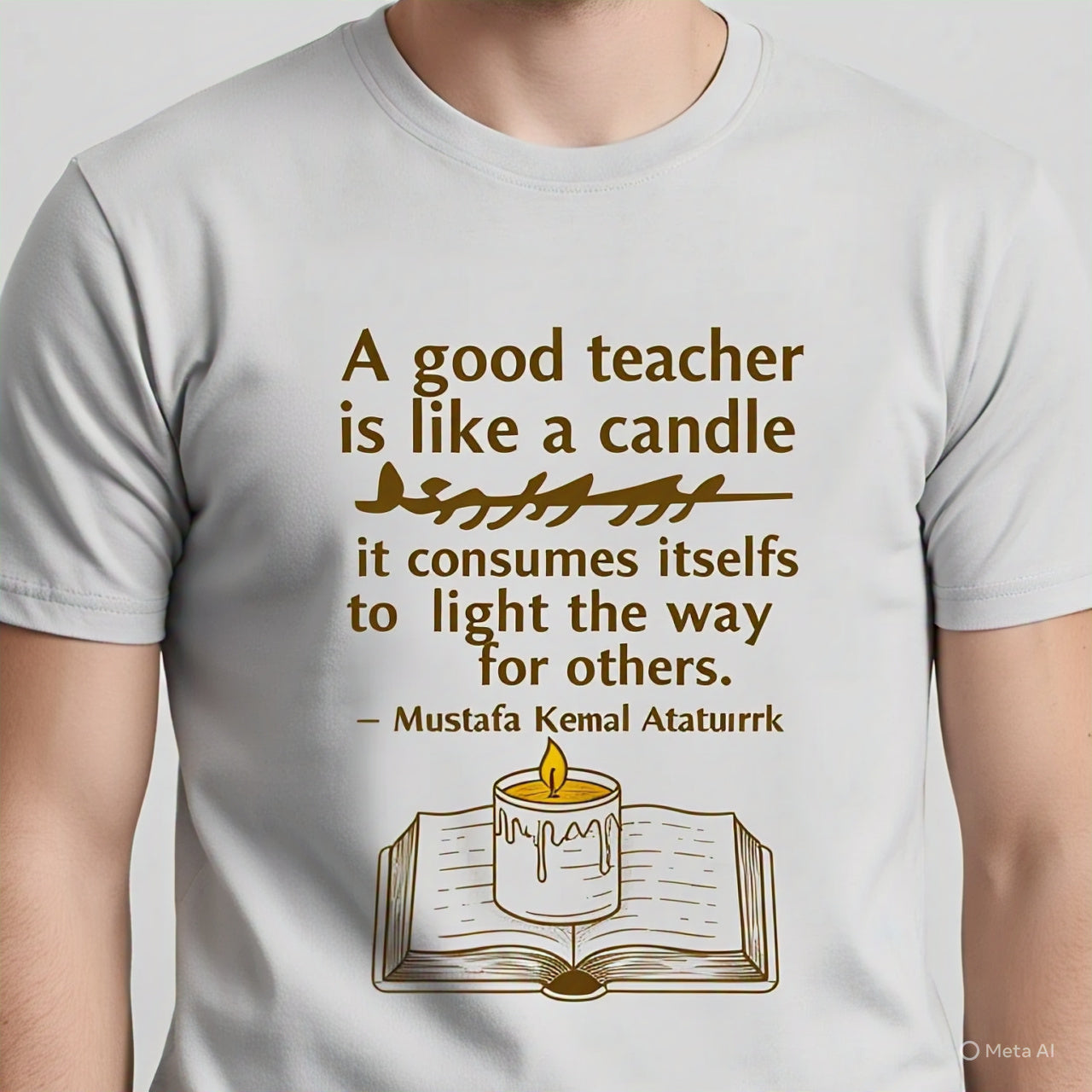 A Good Teacher Is Like A Candle