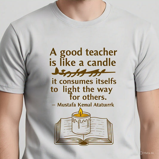 A Good Teacher Is Like A Candle
