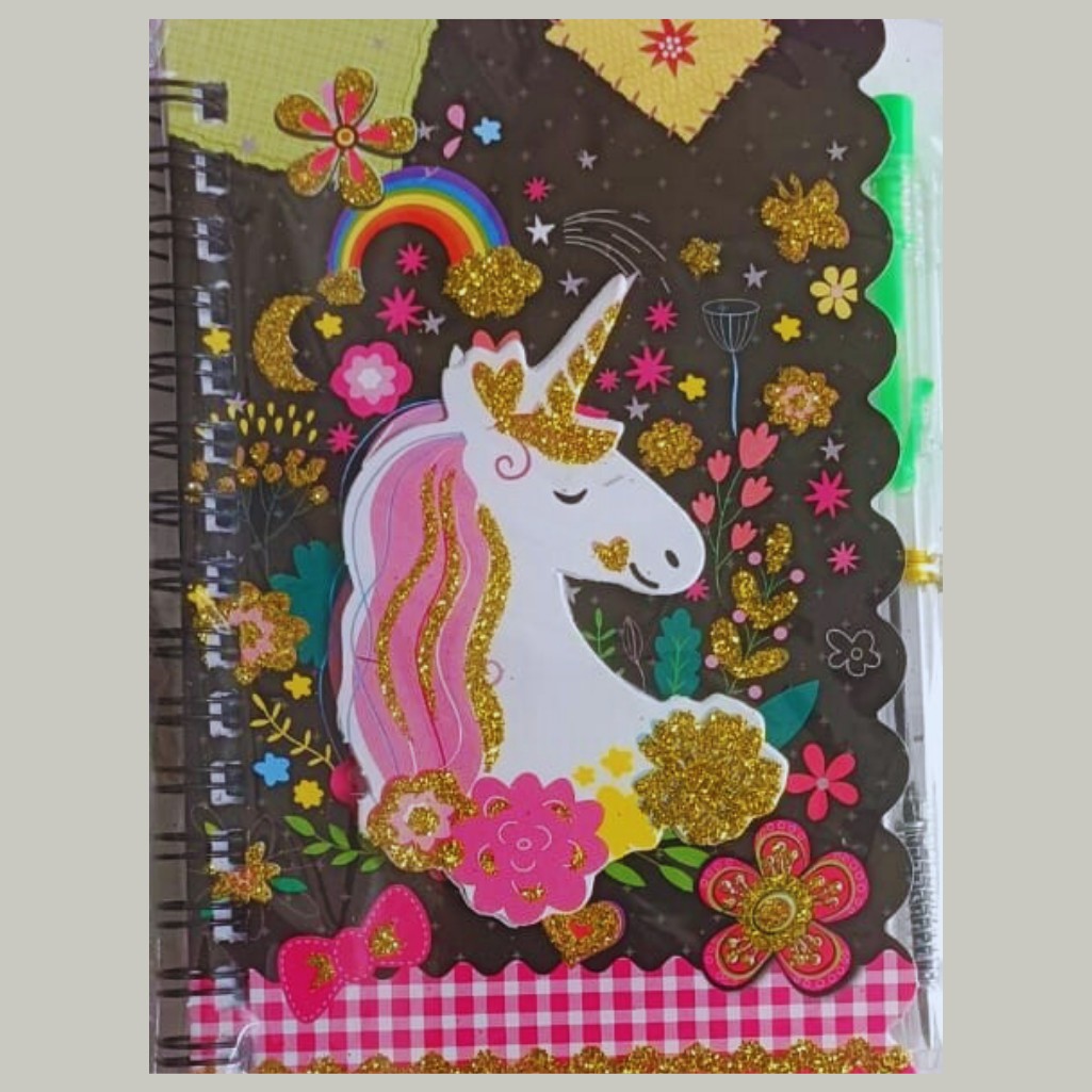 Unicorn- Diary (Set Of 2)