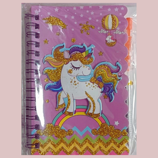 Unicorn- Diary (Set Of 2)