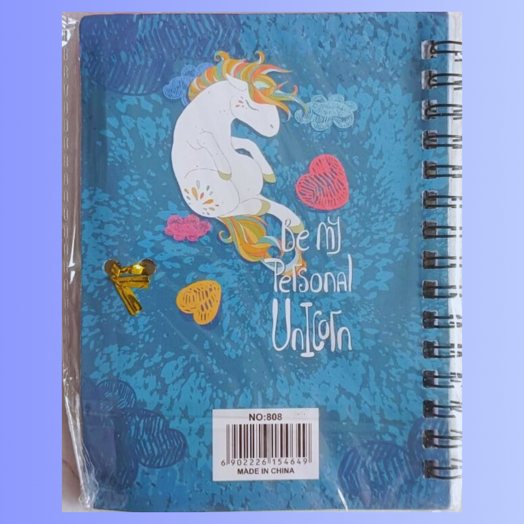 Unicorn- Diary (Set Of 2)
