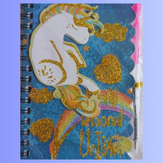 Unicorn- Diary (Set Of 2)