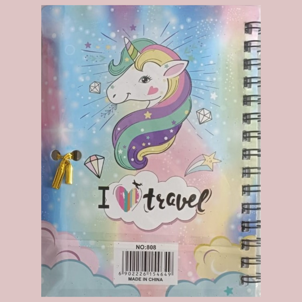 Unicorn- Diary (Set Of 2)