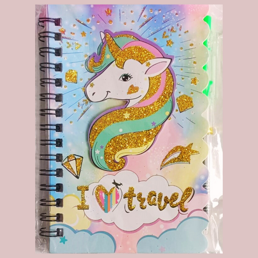 Unicorn- Diary (Set Of 2)